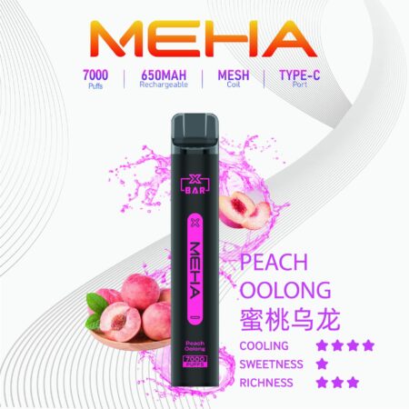 Meha Xbar 魅嗨小黑條 一次性電子煙 7000口｜大容量持久型 台灣現貨供應