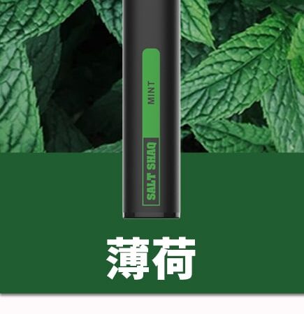 SALT SHAQ 鯊克7000口拋棄式煙桿｜持久續航・經典口感 小黑條