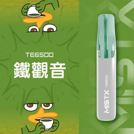 MIST X TE 鴨嘴獸 6500口 一次性電子煙｜長效續航｜拋棄式設計・免充電