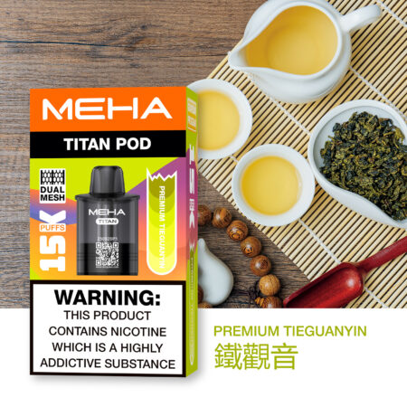 MEHA 魅嗨 TITAN 泰坦｜15000口超長續航｜15ml 大容量 × 雙霧化芯｜買三送主機